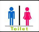 男女共用厕所的图标